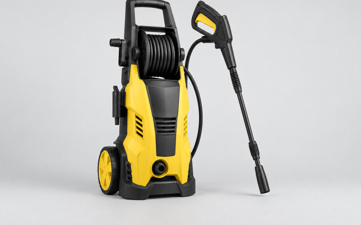 Illustrative pressure washer